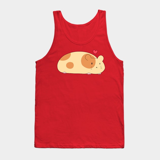 Long Hamster Love Tank Top by saradaboru